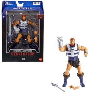 Masters of the Universe Masterverse Fisto Action Figure with Accessories, 7-inch